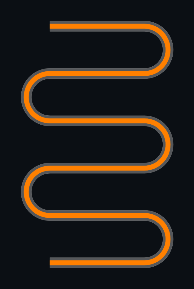 Meander from Path Extrusion