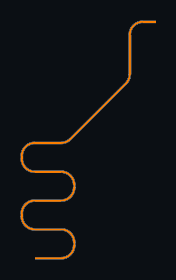 Meander from Primitive Steps